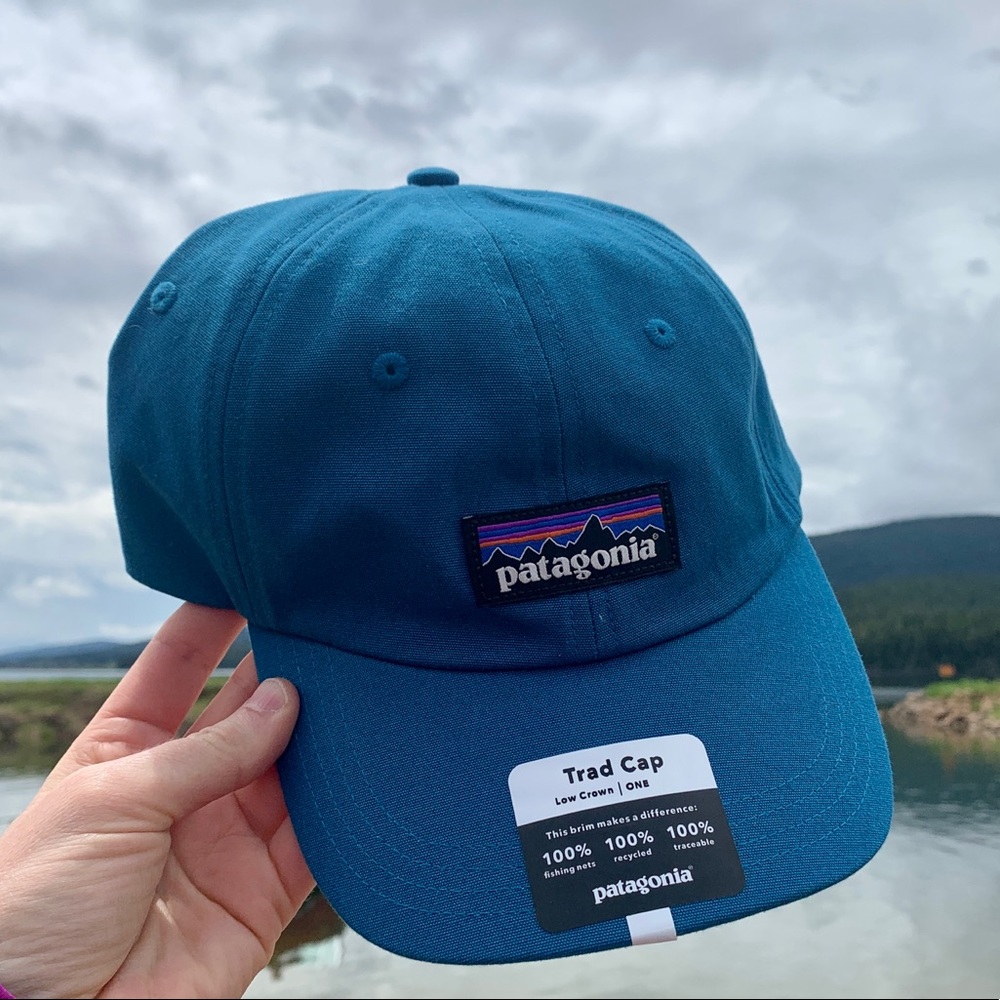 NWT Patagonia Logo Hat - Teal